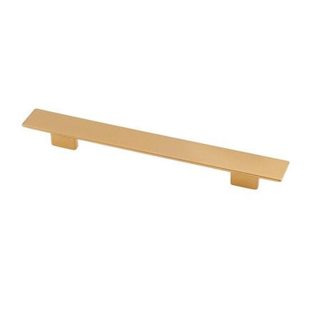 Topex Design 160 - 192 mm Rectangular Pull - Matte Brass 8-10431921600903